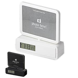 時計機能付フォトフレーム