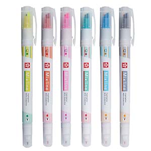 サクラクレパス ミックスライン ラインマーカー VUK-T