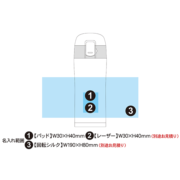 グレイス 真空二重構造 ワンタッチマグボトル 300ml