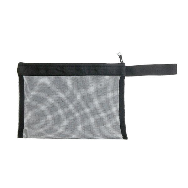 メッシュフラットポーチ（ストラップ付）