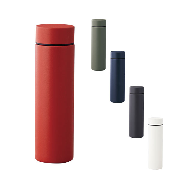 マイボトルで飲み物代の節約ができる　真空二重構造のステンレスボトル