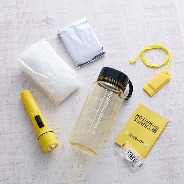 モシモニソナエル 防災ボトル7点セット