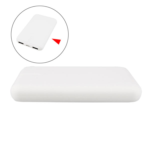 【廃棄時引取サービス付】2台同時充電対応 保護機能内蔵モバイルバッテリー 5000mAh
