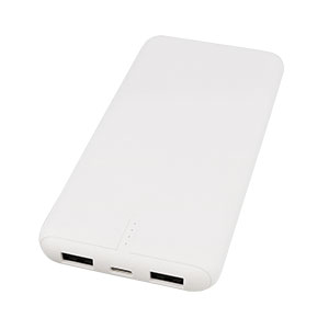 【廃棄時引取サービス付】2台同時充電対応 保護機能内蔵モバイルバッテリー 10000mAh