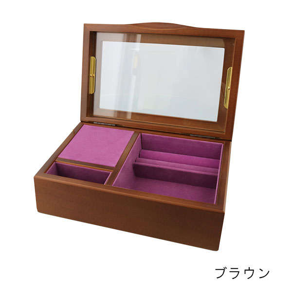 【園歌・校歌・社歌】木製ジュエリーボックス オルゴール