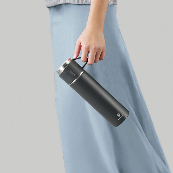 コップ付き真空二重ステンレスボトル cococafe ココカフェ 450ml