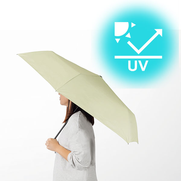 晴雨兼用折りたたみ傘 UVカット機能付
