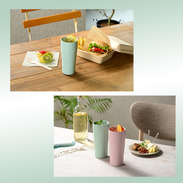 真空二重セラミックコートタンブラー CERACOセラコ 450ml