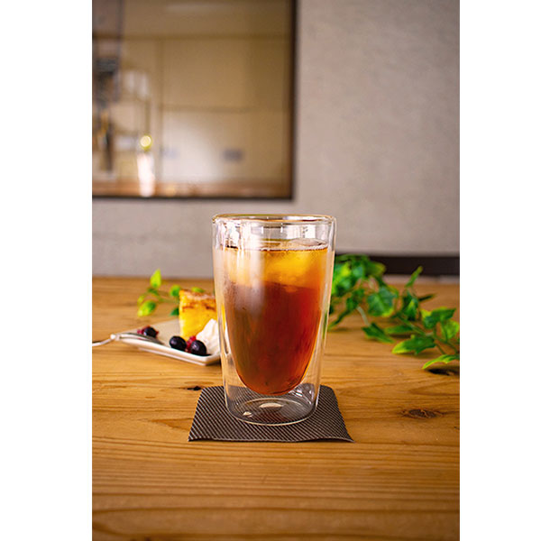 rond ダブルウォールグラス（耐熱ガラス） 360ml 2個セット