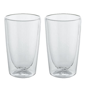 rond ダブルウォールグラス（耐熱ガラス） 360ml 2個セット