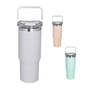 2WAY 持ち手付きステンレスタンブラー（ストロー付） 900ml
