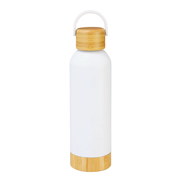真空二重構造 ハンドル付きステンレスボトル(バンブー) 480ml