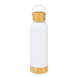 真空二重構造 ハンドル付きステンレスボトル(バンブー) 480ml