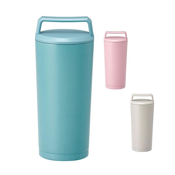 ハンドル付 真空ステンレスタンブラー 360ml