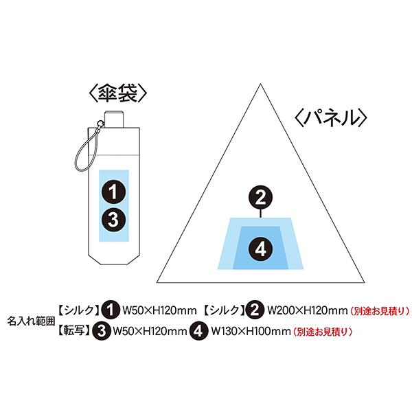 スタンダードUV折りたたみ傘