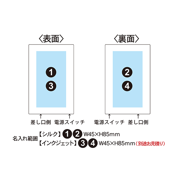 モバイルチャージャー10000 デジタル表示付