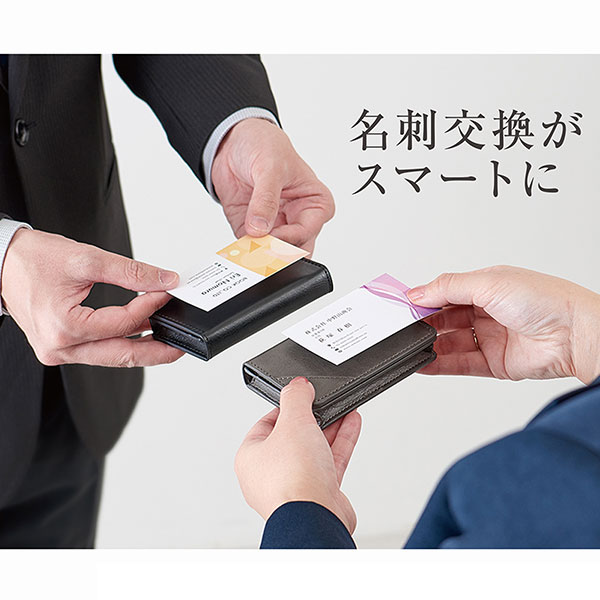 セキセイ ベルポスト 名刺入れ 40枚収納 BP-5745