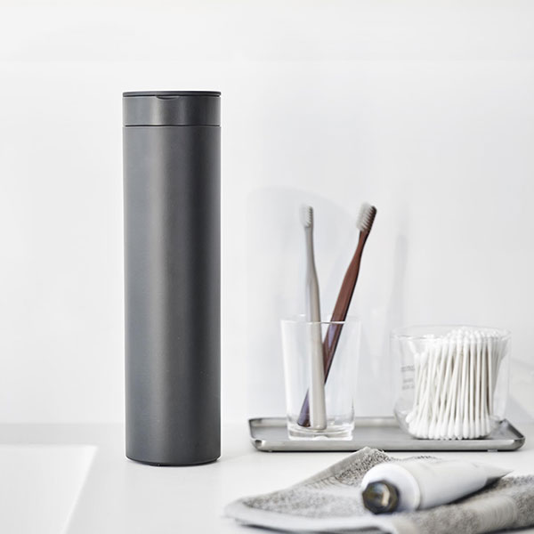 山崎実業 tower（タワー） ボトル型蓋付きティッシュケース