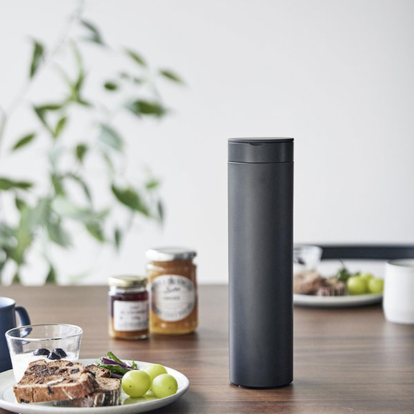 山崎実業 tower（タワー） ボトル型蓋付きティッシュケース