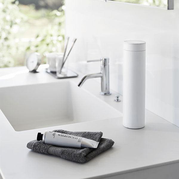 山崎実業 tower（タワー） ボトル型蓋付きティッシュケース