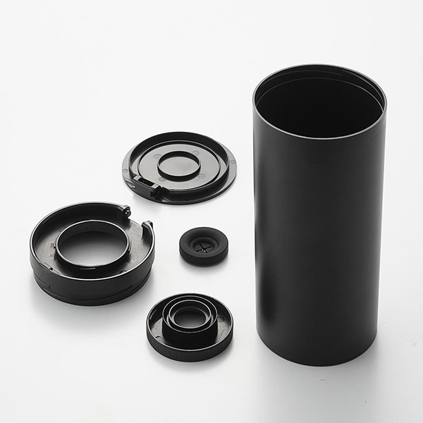 山崎実業 tower（タワー） ボトル型蓋付きウェットティッシュケース