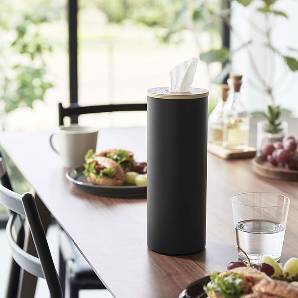 山崎実業 RIN（リン） ボトル型ティッシュケース Lサイズ