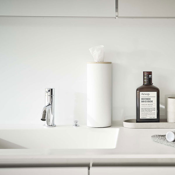 山崎実業 RIN（リン） ボトル型ティッシュケース Lサイズ