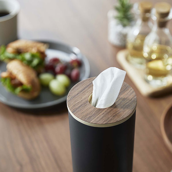 山崎実業 RIN（リン） ボトル型ティッシュケース Lサイズ