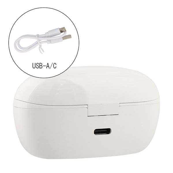 マイク内蔵　オープンイヤー型イヤホン