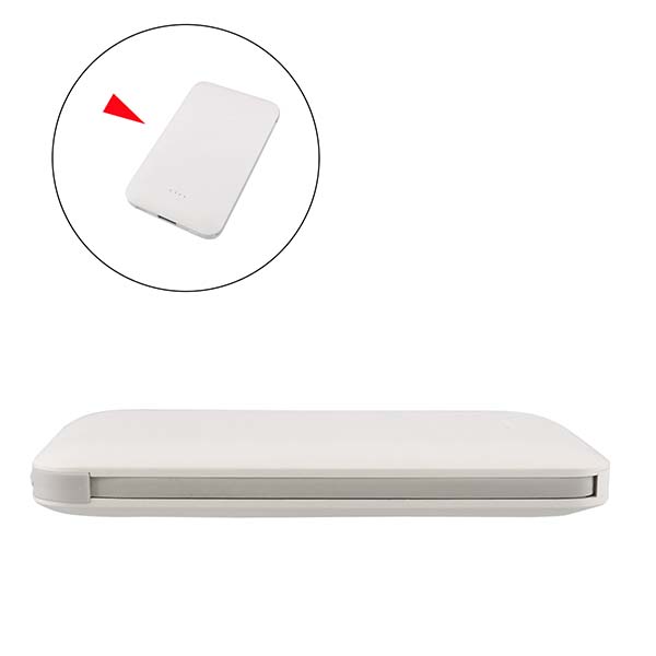 ケーブル内蔵型 モバイルバッテリー 5000mAh