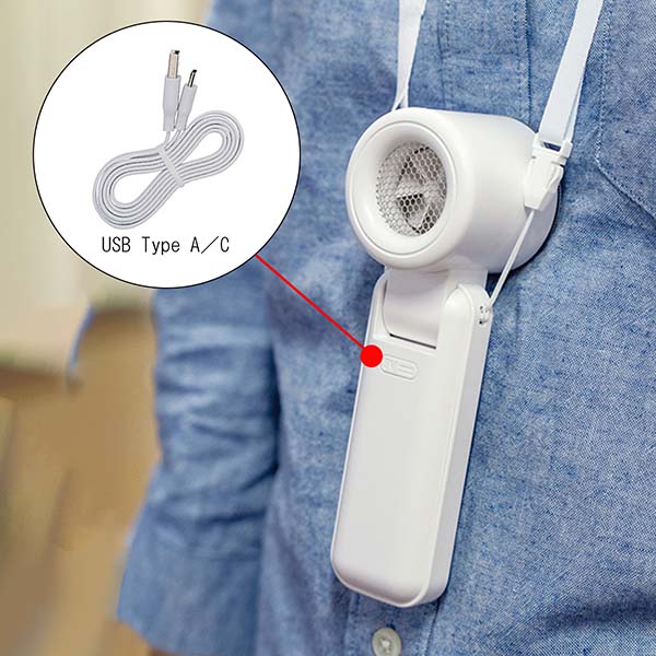 アイスプレート付 ハンディファン