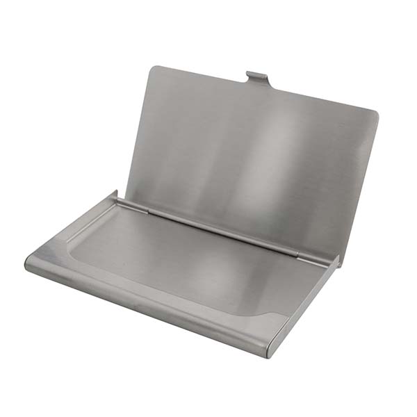 ステンレス製 シンプル名刺入れ