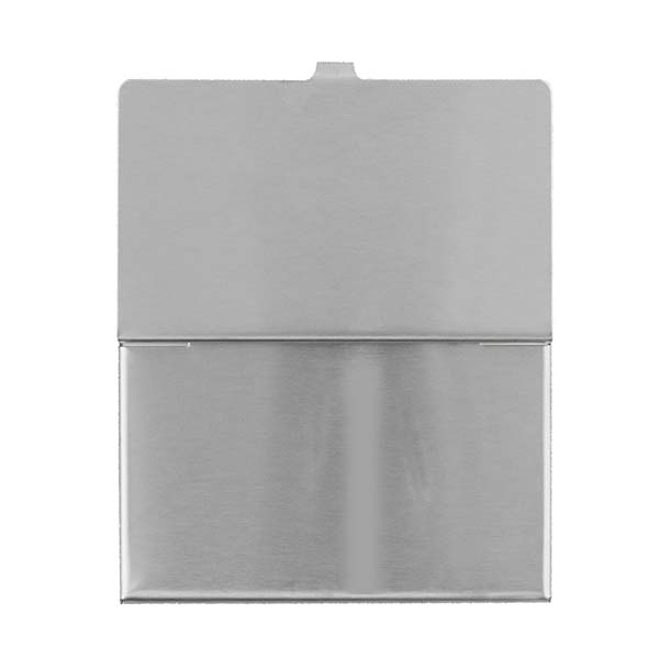 ステンレス製 シンプル名刺入れ