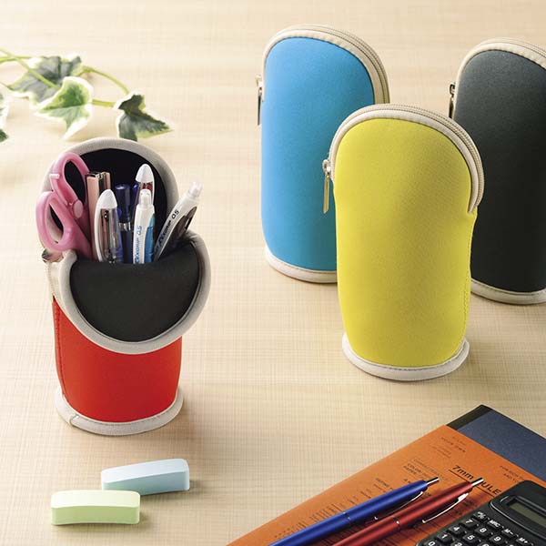 スタンド ファスナーペンケース