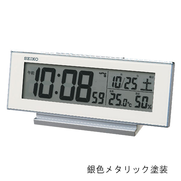 セイコー（SEIKO）夜でも見える電波時計 SQ324