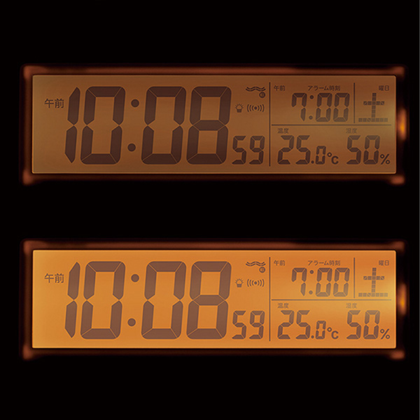 セイコー（SEIKO）夜でも見える電波時計 SQ324