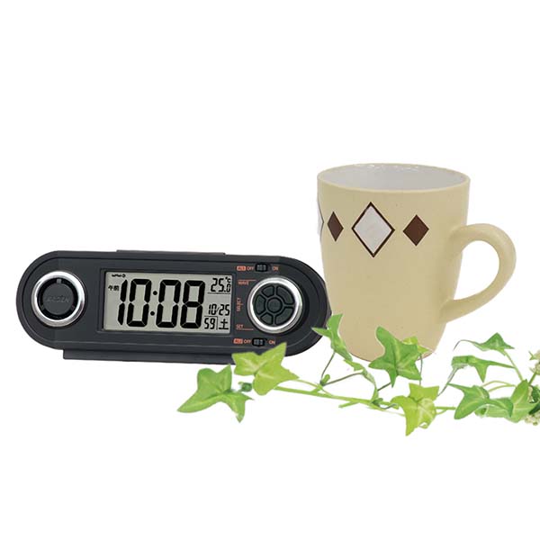 セイコータイムクリエーション社製 ライデン 目覚まし電波時計 NR537K