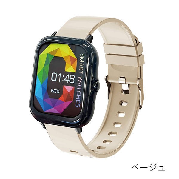 温度環境アラート機能付 スマートウォッチ