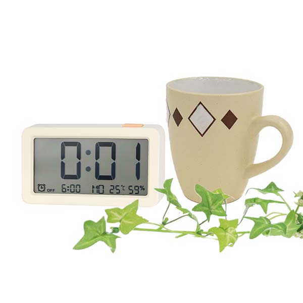 アラーム付き デジタルクロック