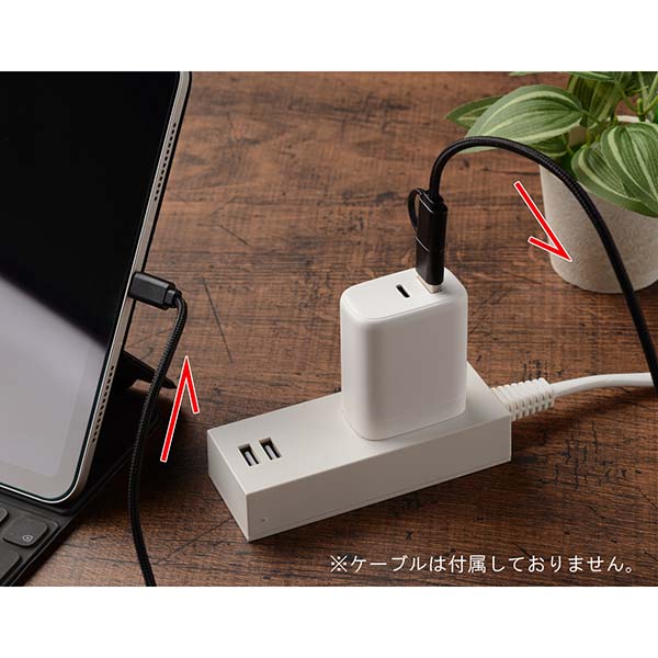 USB Type-A・type-C 2ポートアダプター