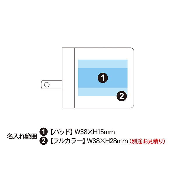USB Type-A・type-C 2ポートアダプター
