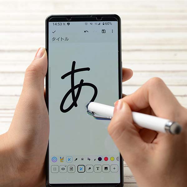 静電気除去タッチペン