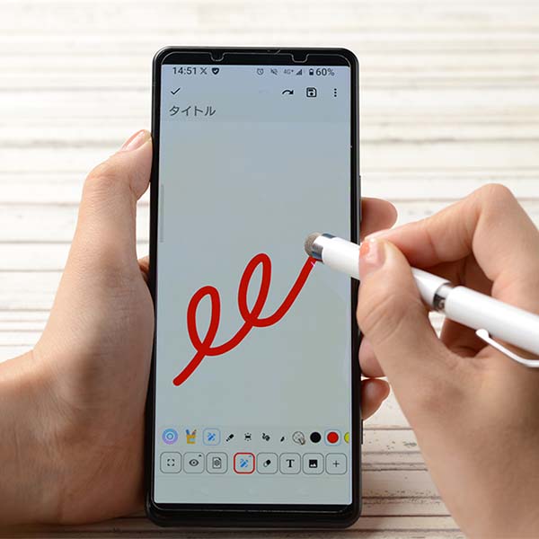 静電気除去タッチペン