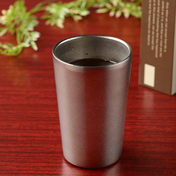 チタン製 二重構造タンブラー 350ml