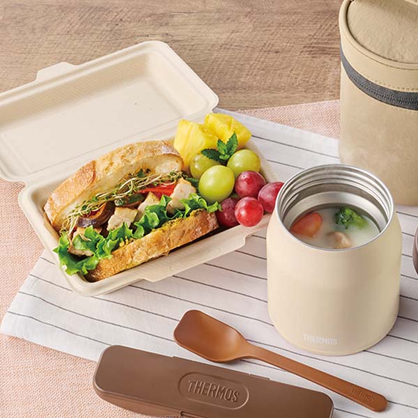 サーモス 真空断熱スープジャー 400ml JEF-400