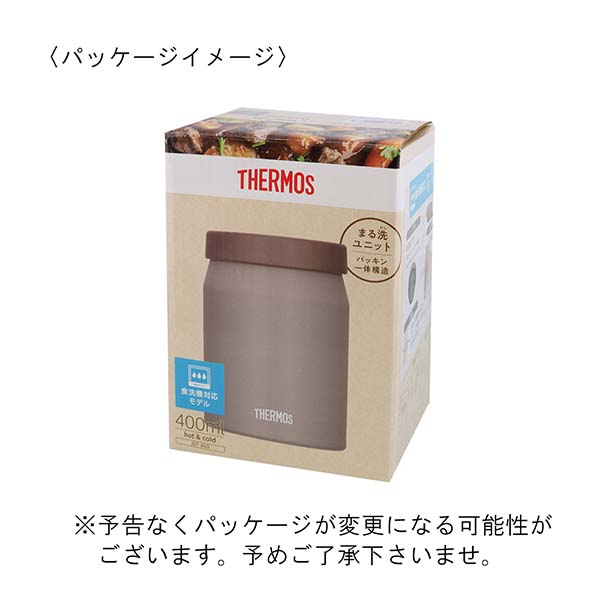 サーモス 真空断熱スープジャー 400ml JEF-400