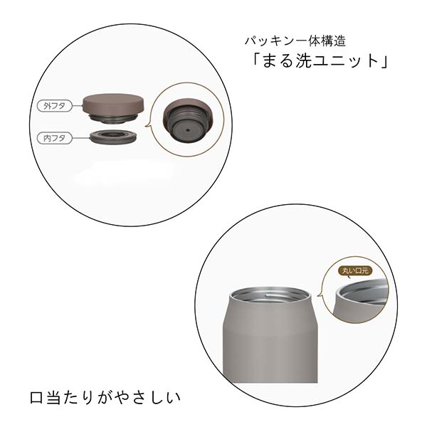 サーモス 真空断熱スープジャー 500ml JEF-500