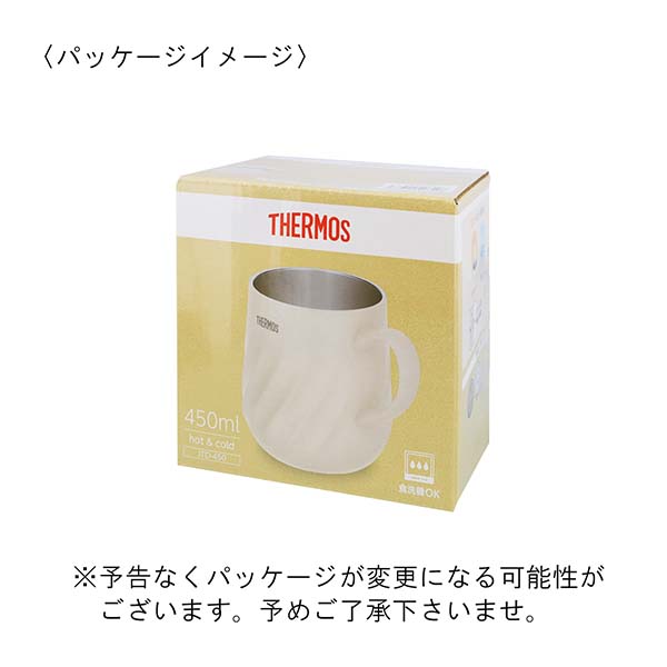 サーモス 真空断熱マグカップ 450ml JTD-450