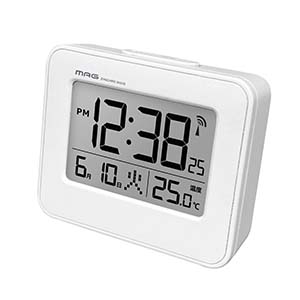 コンパクト 目覚まし電波時計