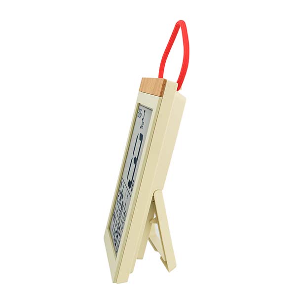 デジタル日めくりカレンダー付電波時計